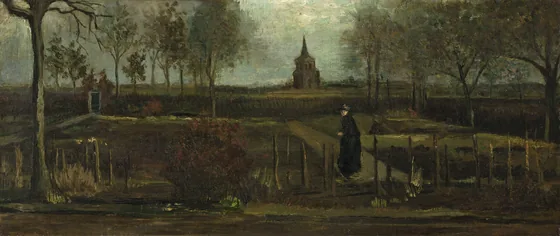 Le Jardin du presbytère de Nuenen au printemps