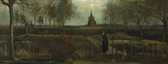 Le Jardin du presbytère de Nuenen au printemps