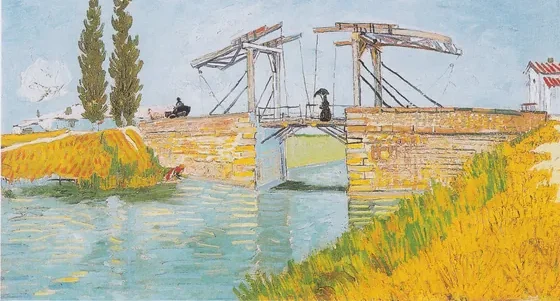 Le pont Langlois à Arles