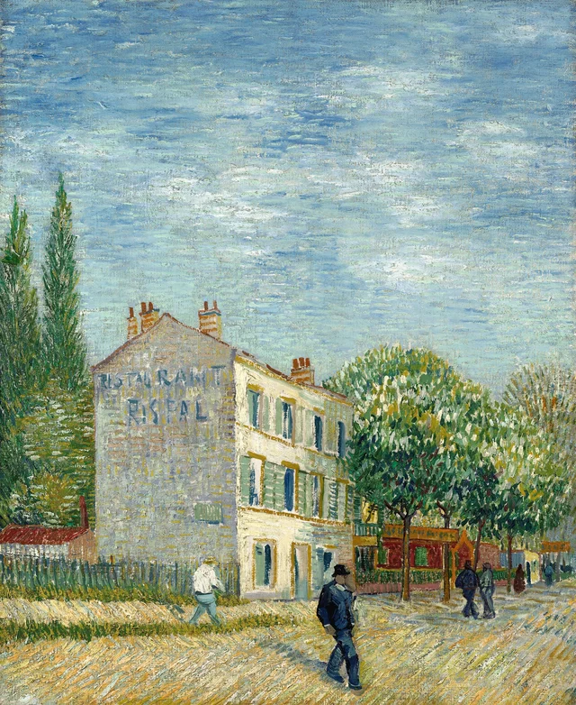 El restaurante Rispal en Asnières, Vincent van Gogh