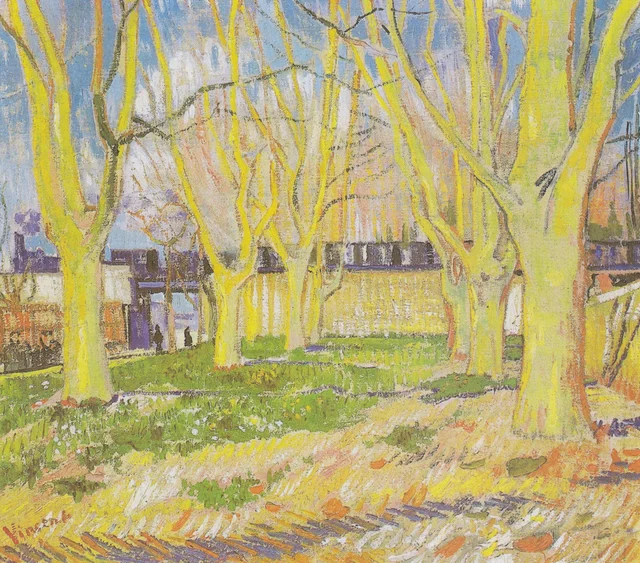 El tren azul, Vincent van Gogh