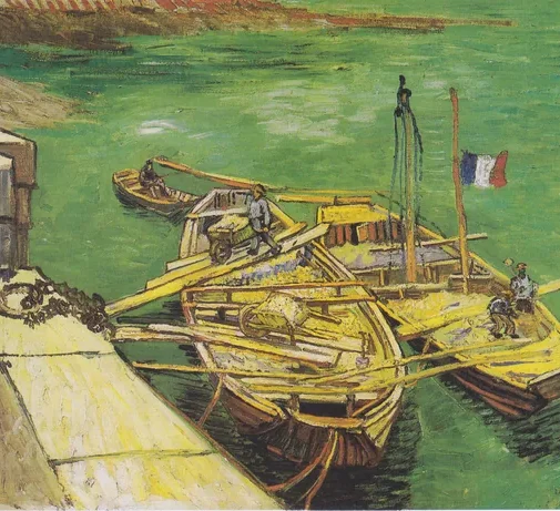 Les Bateaux amarrés