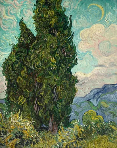 Les Cyprès