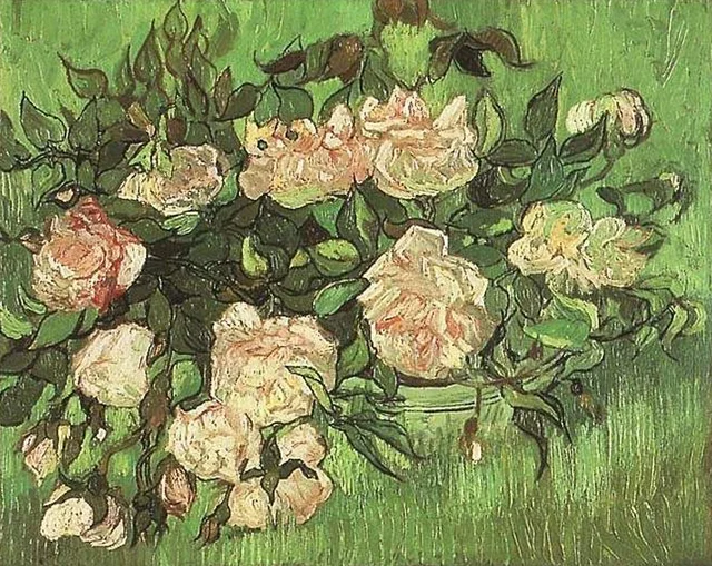 Las rosas rosas