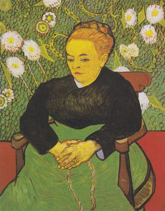 Berceuse: la señora Augustine Roulin meciendo una cuna (La Berceuse)