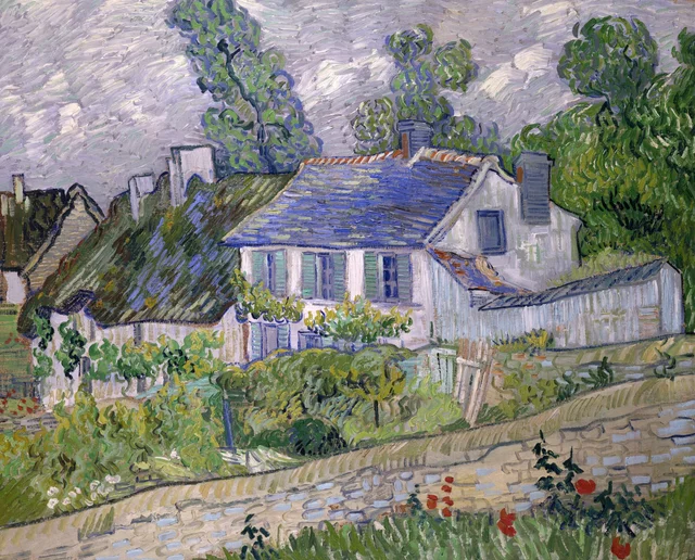 Casas en Auvers-sur-Oise, Vincent van Gogh