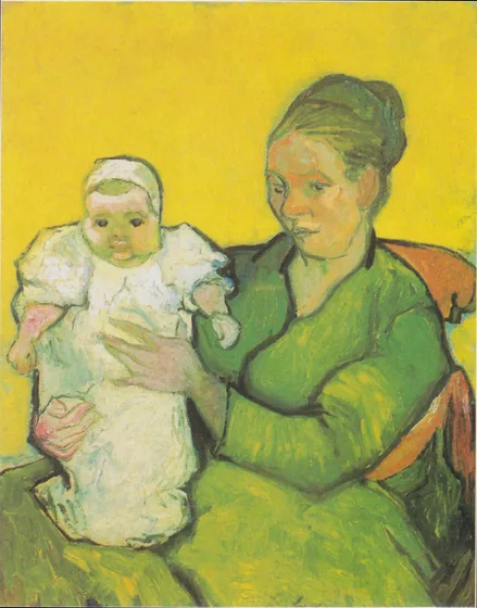 Mère Roulin avec son bébé
