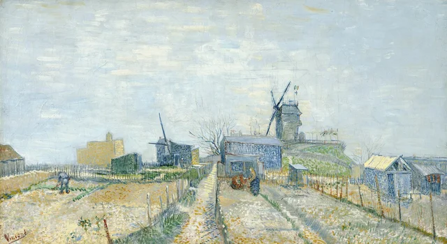 Montmartre: molinos y huertas