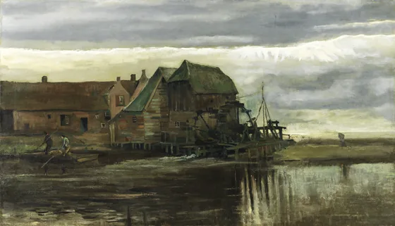 Moulin à eau à Gennep