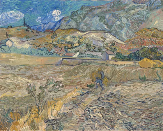 Paysage à Saint-Rémy