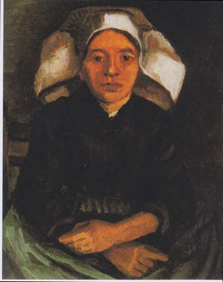 Peasant Woman, Half-Figure, Sitting
