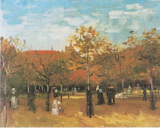 People Walking in a Park