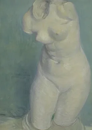 Plaster Cast of a Woman's Torso