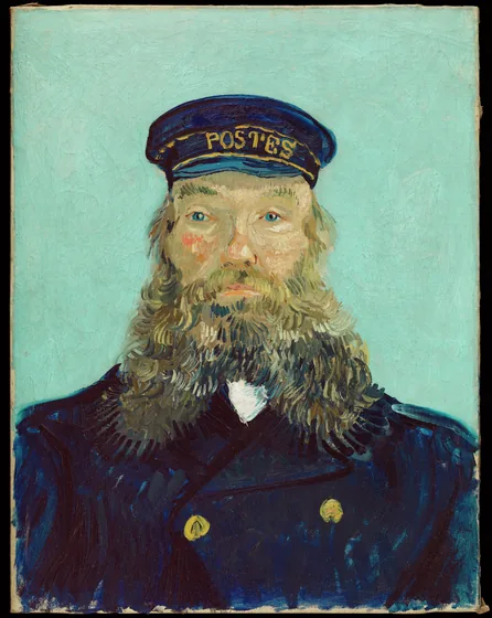 Portrait du postier Joseph Roulin