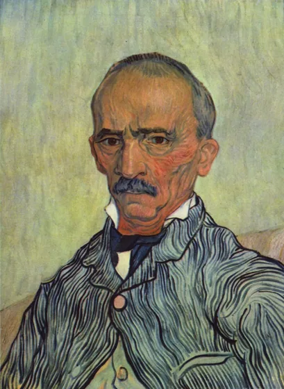 Portrait of the superintendent Trabuc in the Hospital Saint-Paul