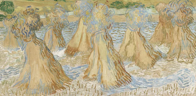 Gavillas de trigo