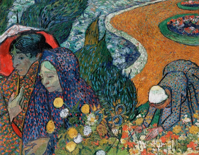 Recuerdo del jardín en Etten, Vincent van Gogh