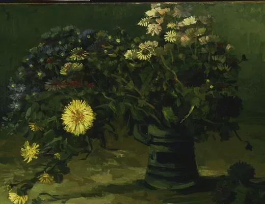 Still Life with a Bouquet of Daisies