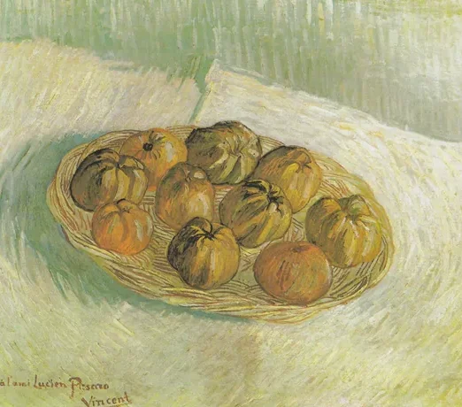 Still Life with Basket of Apples