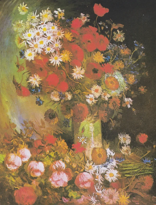 Still Life with Meadow Flowers and Roses, Vincent van Gogh