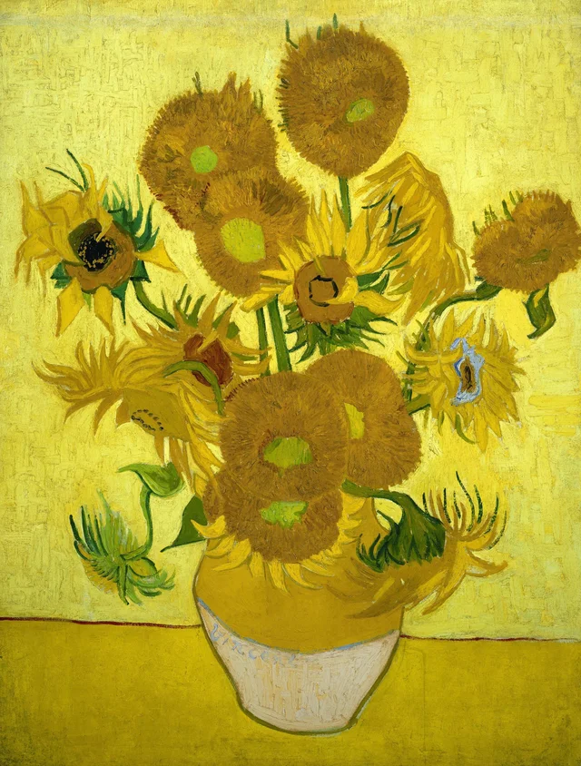 Girasoles, Vincent van Gogh