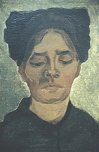 Tete de jeune paysanne