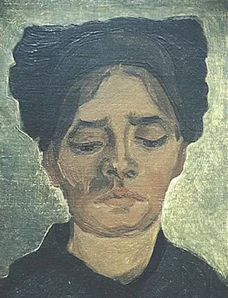Tete de jeune paysanne