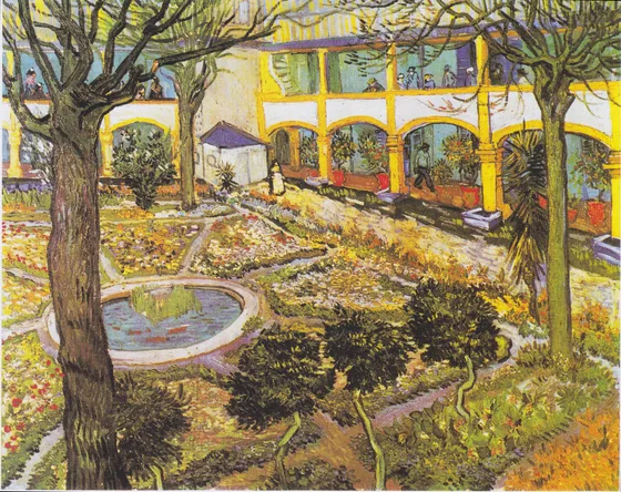The Courtyard of the Hospital at Arles