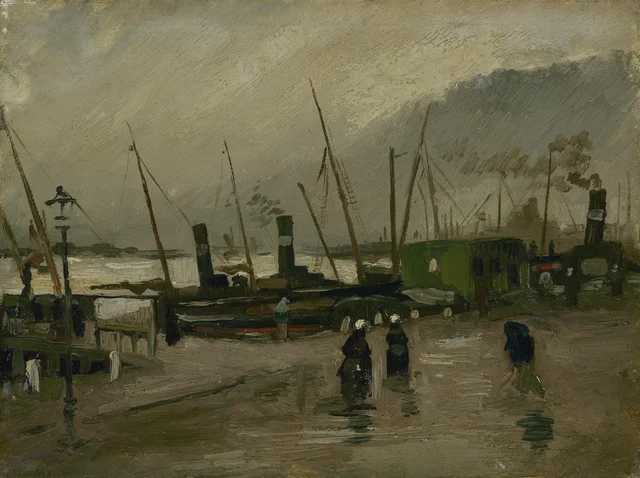 El De Ruijterkade en Ámsterdam
