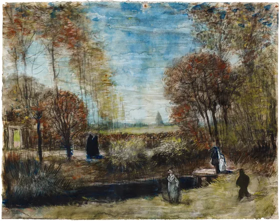 The Garden of the Vicarage at Nuenen