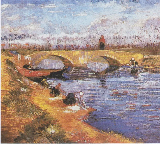 The Gleize Bridge over the Vigueirat Canal