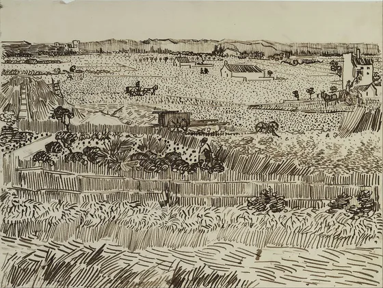 The Harvest (for Émile Bernard)