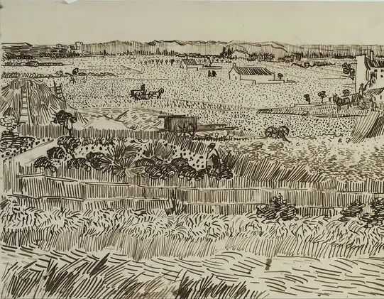 The Harvest (for Émile Bernard)