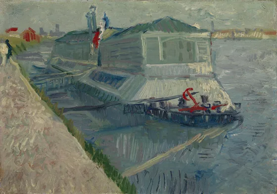 The Laundry Boat on the Seine at Asnières