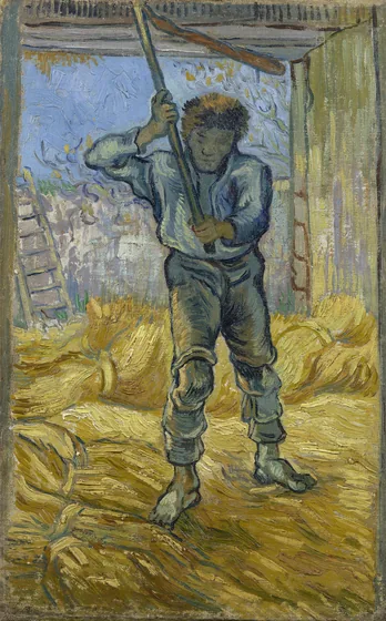The Thresher (after Millet)