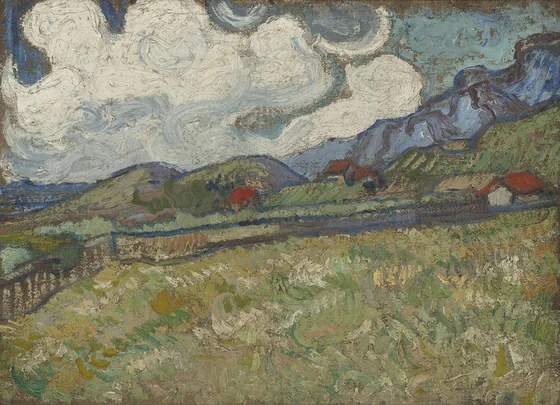 The Wheat Field behind St. Paul's Hospital, St. Rémy