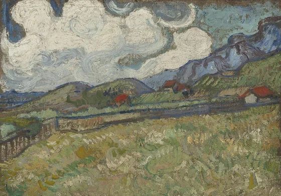 The Wheat Field behind St. Paul's Hospital, St. Rémy