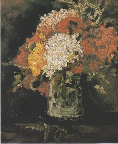 Vase with Carnations