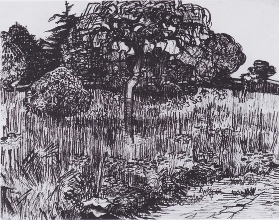 View of the park from Arles