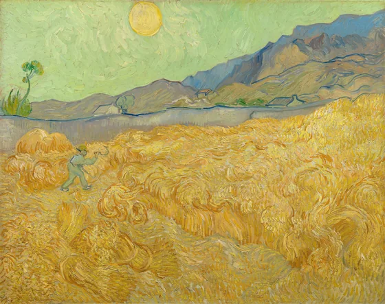 Wheatfield with a Reaper