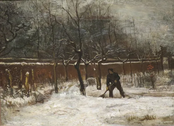 Winter (The Vicarage Garden under Snow)