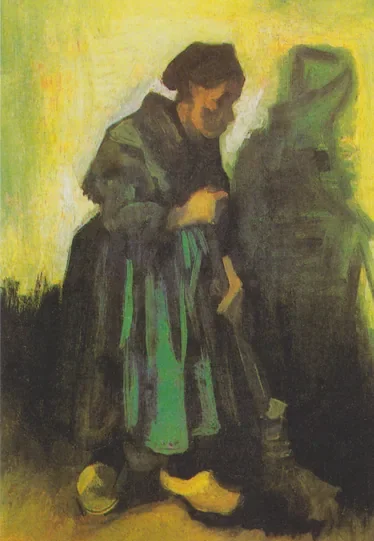 Woman with a Broom