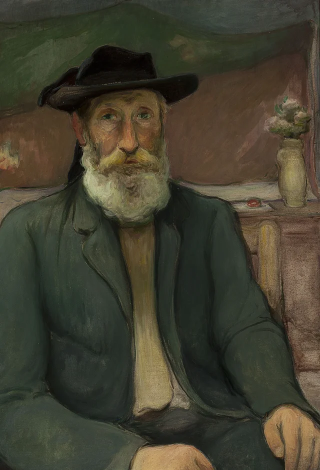 Self-Portrait in a Breton Hat