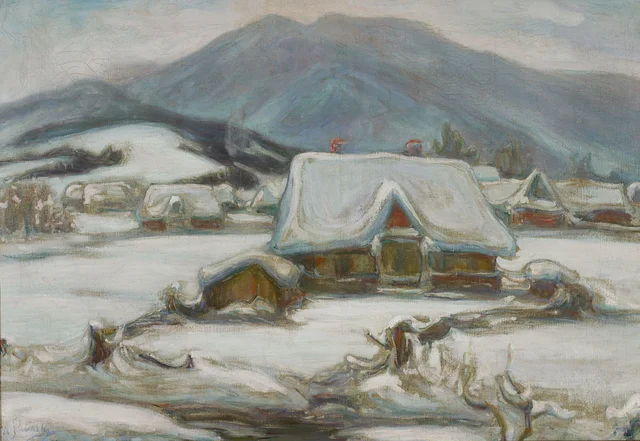 Cottages in the Snow