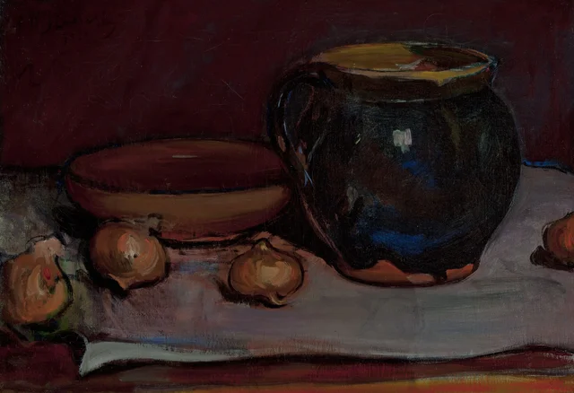 Nature morte aux oignons