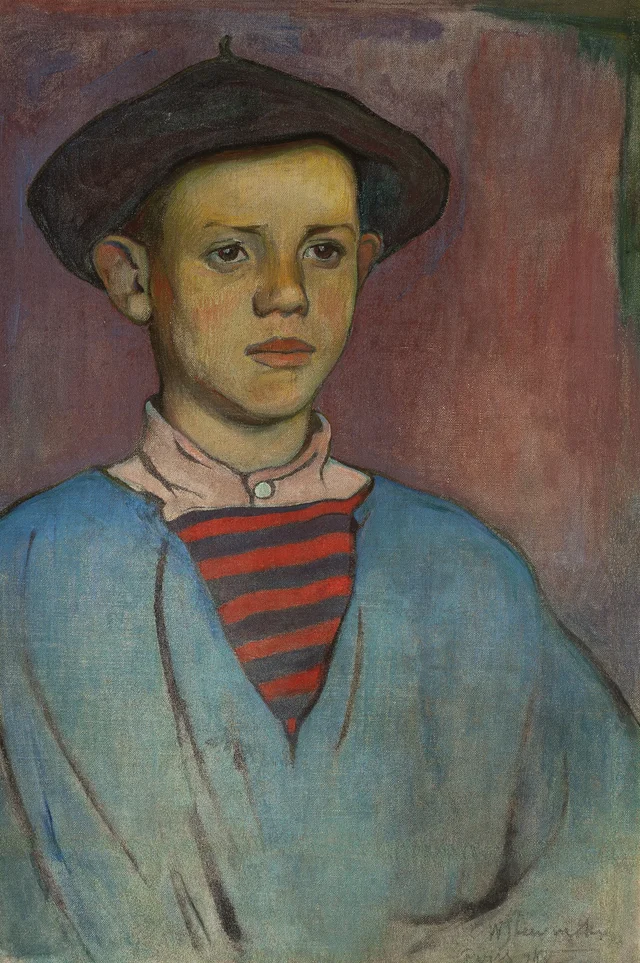 Portrait of a Young Fisherman, Władysław Ślewiński