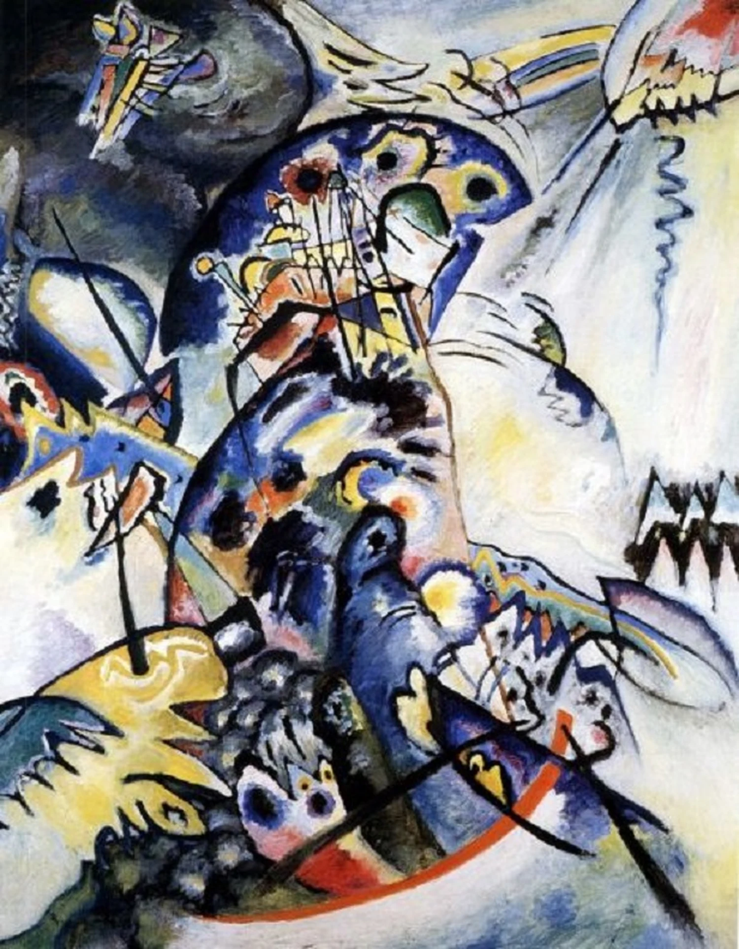 Blue Crest, Wassily Kandinsky