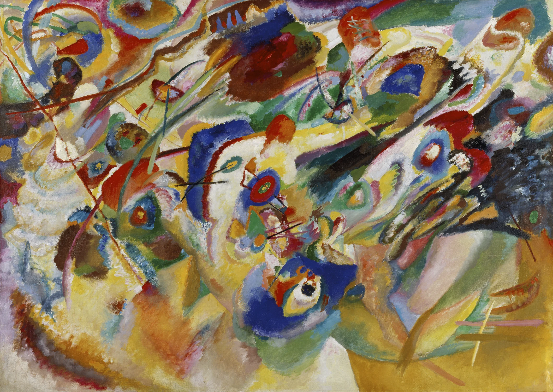 Composition VII (study 2), Wassily Kandinsky