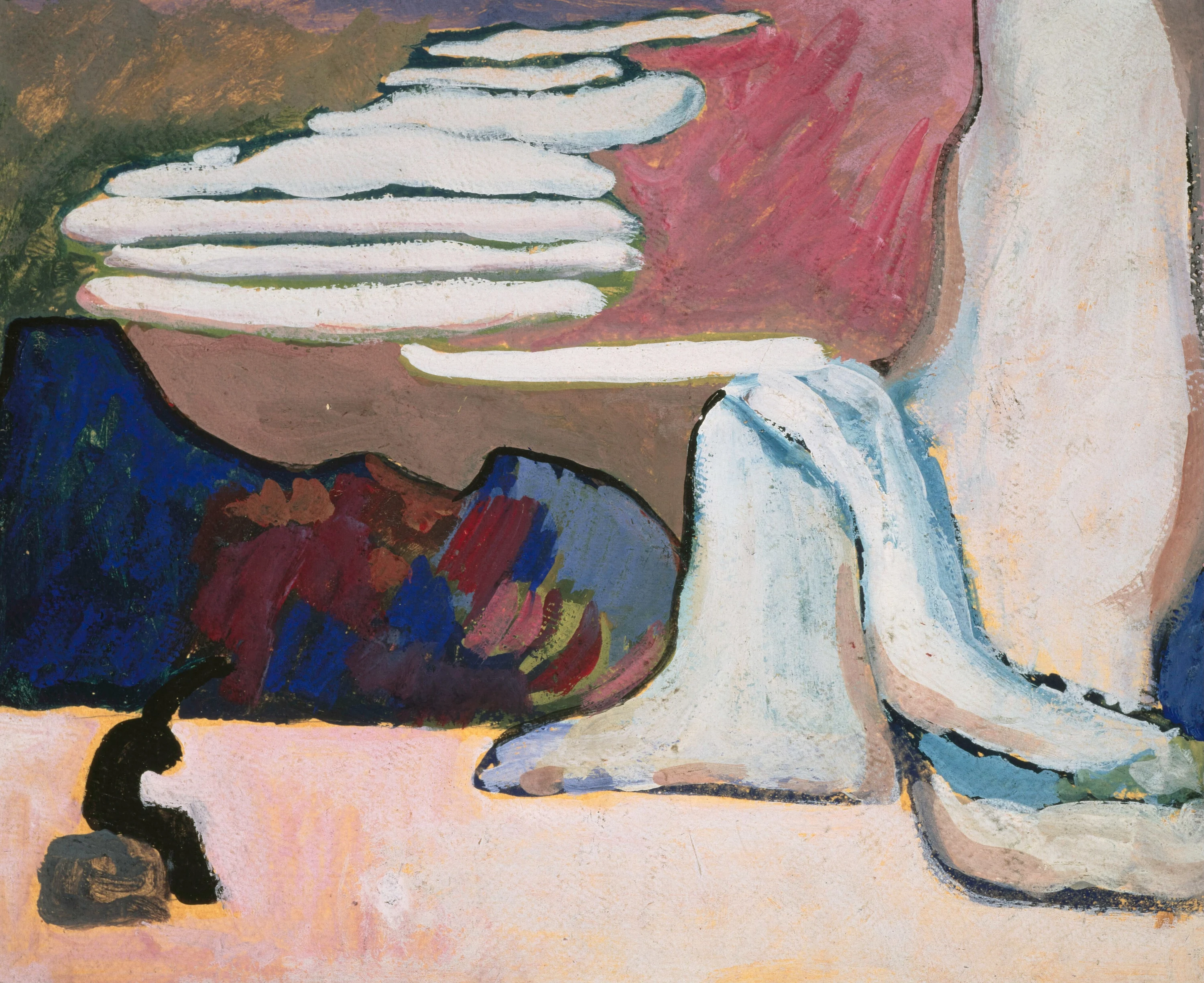 Étude pour Schwarz und Weiss, premier tableau, Wassily Kandinsky