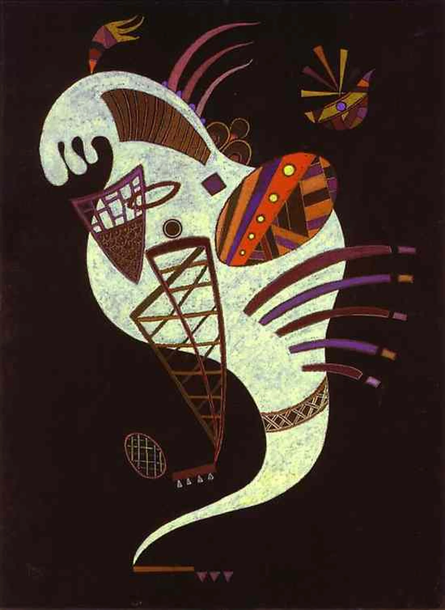 Figure blanche, Wassily Kandinsky